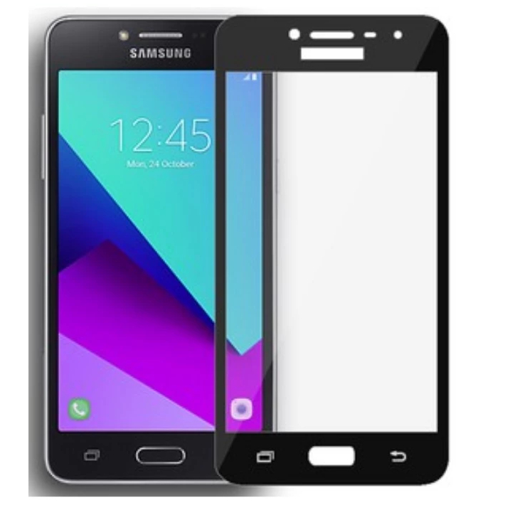 Anti Gores Kaca Samsung J2 Prime / Grand Prime Tempered Glass 9D Full Screen Pelindung Layar HP