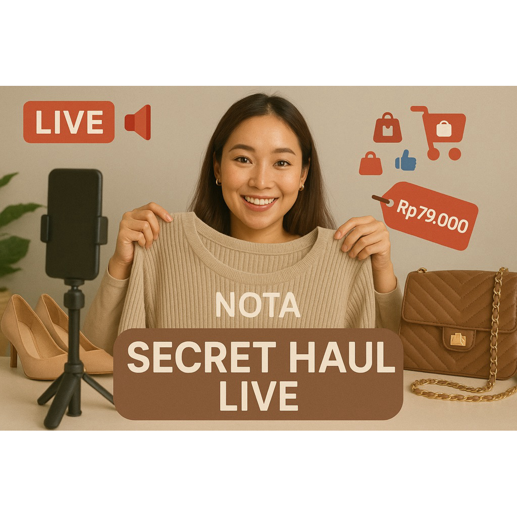 Secret Haul live produk tas
