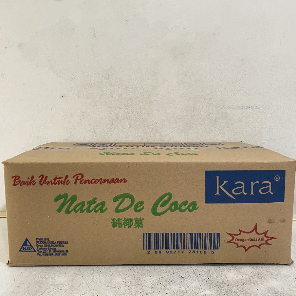 

Kara nata de coco DADU harga 1 dus isi 6 | nata de coco dadu | kara nata de coco