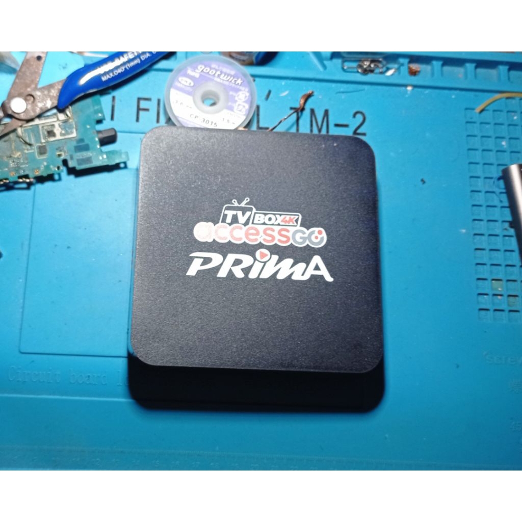 servis stb accesgo prima matot bootlop blank restart