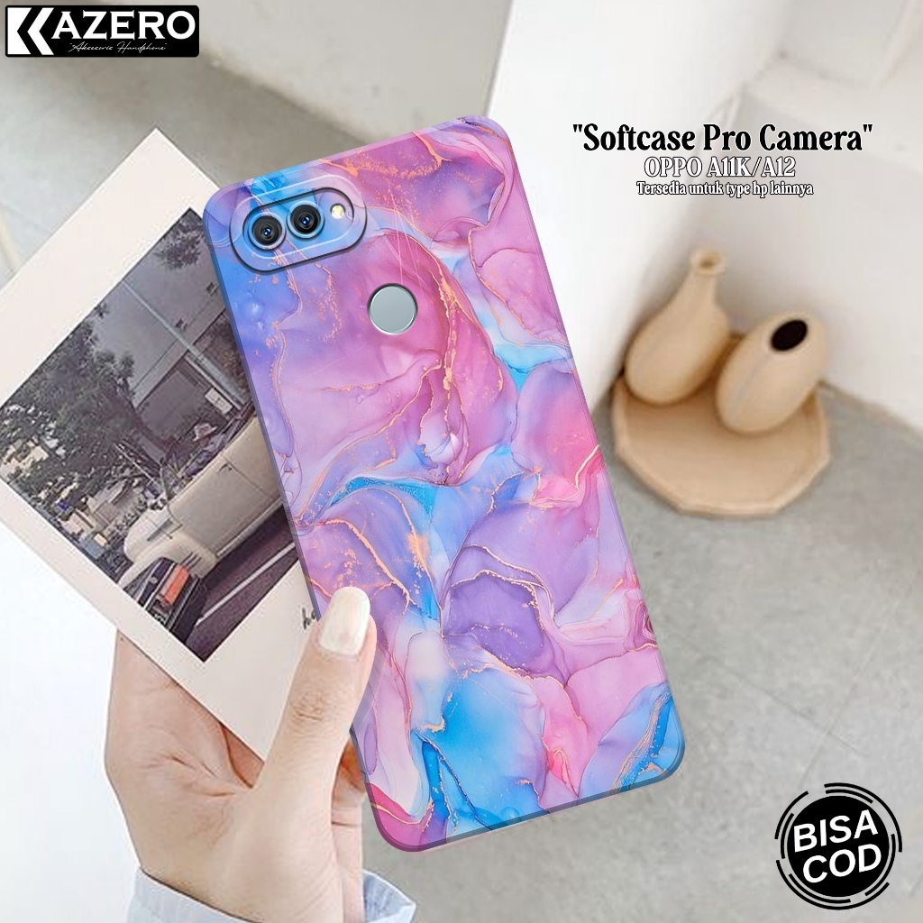 Case Hp OPPO A11K / OPPO A12 Fashion Case Abstrak Silikon Pro Camera Softcase OPPO A11K / OPPO A12 C