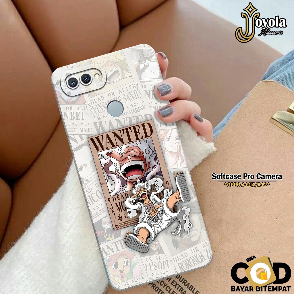 Case Hp OPPO A11K / A12 - Case Anime - Soft Macaron Pro Camera - Softcase OPPO A11K / A12 - Casing O