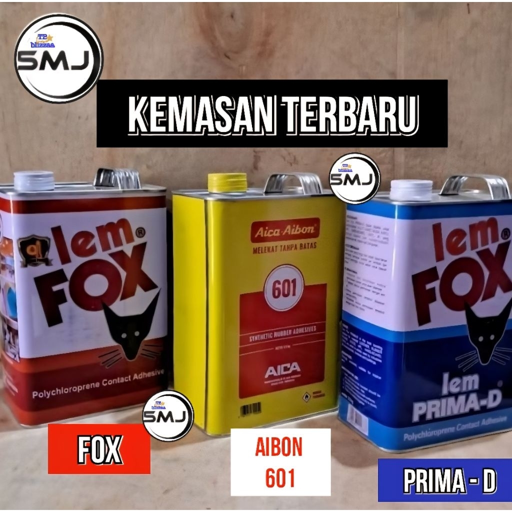Lem Aibon 2,5kg Lem Aica Aibon 601 Galon Lem kuning 2,5 kg Lem Aica Aibon 2500gram Galon