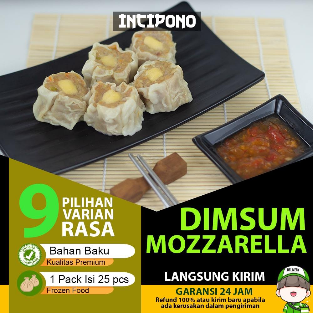 

Incipono Dimsum Mozzarella 1 Pack isi 25 pcs Frozen Halal Premium
