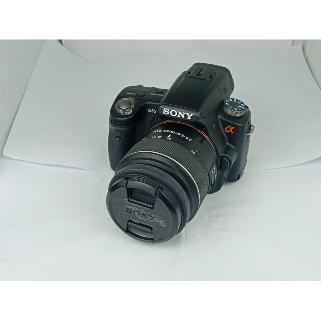 Kamera DSLR Sony A55 Video Full HD Layar Tilt Saudara A290 A37 a77 a58 a99 a6400 a7ii