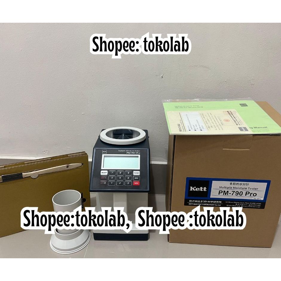 Grain Moisture Tester Kett PM 790 - Pengganti Kett PM 650 Japan NOTE: Pengganti Kett PM 650