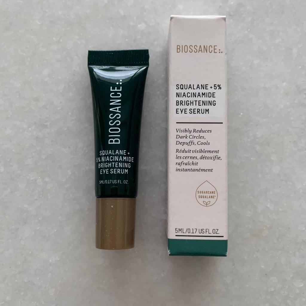 Biossance Squalane + 5% Niacinamide Brightening Eye Serum