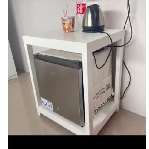 meja kulkas mini/meja despenser/meja 2 susun