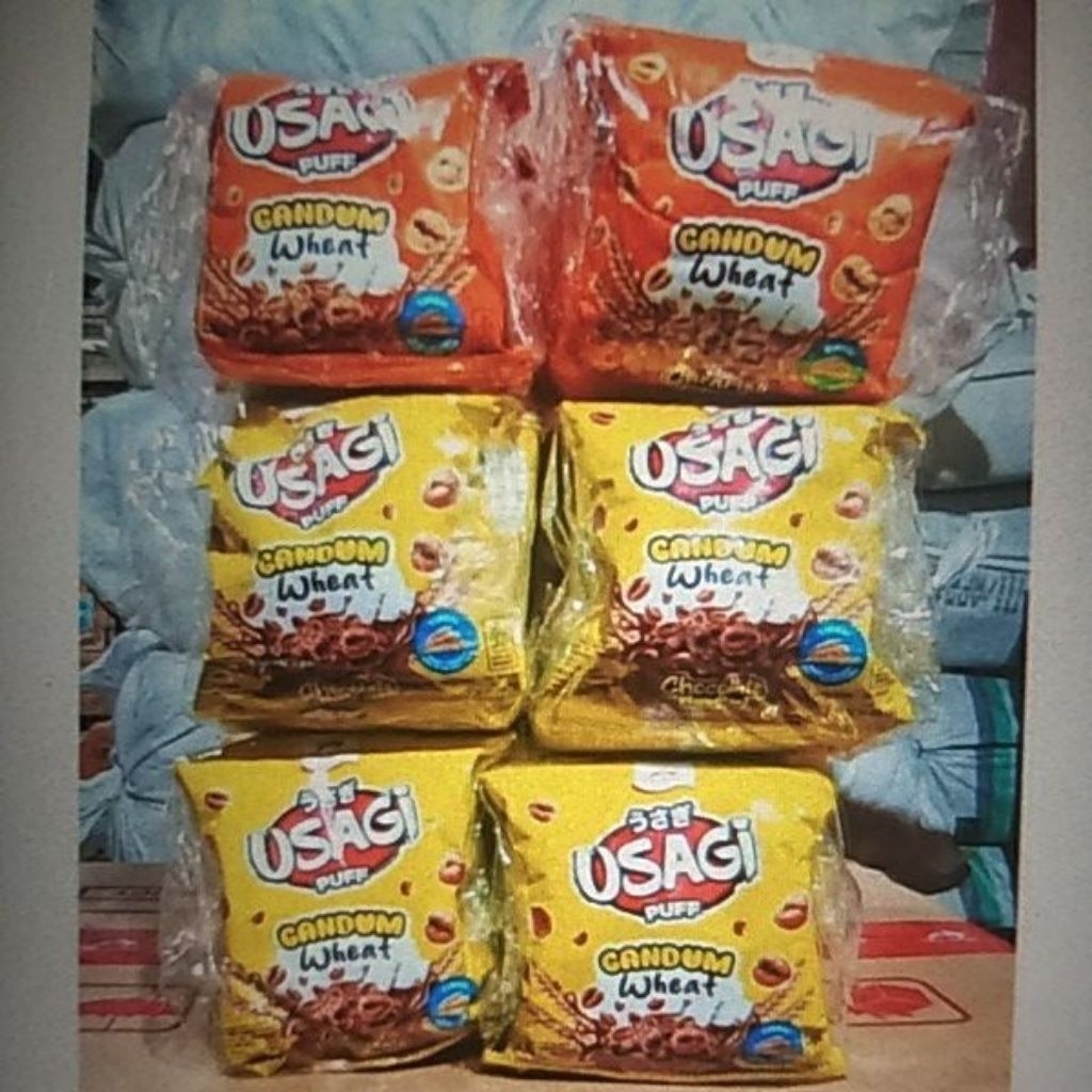 

usagi puff gandum 10g x 10pcs