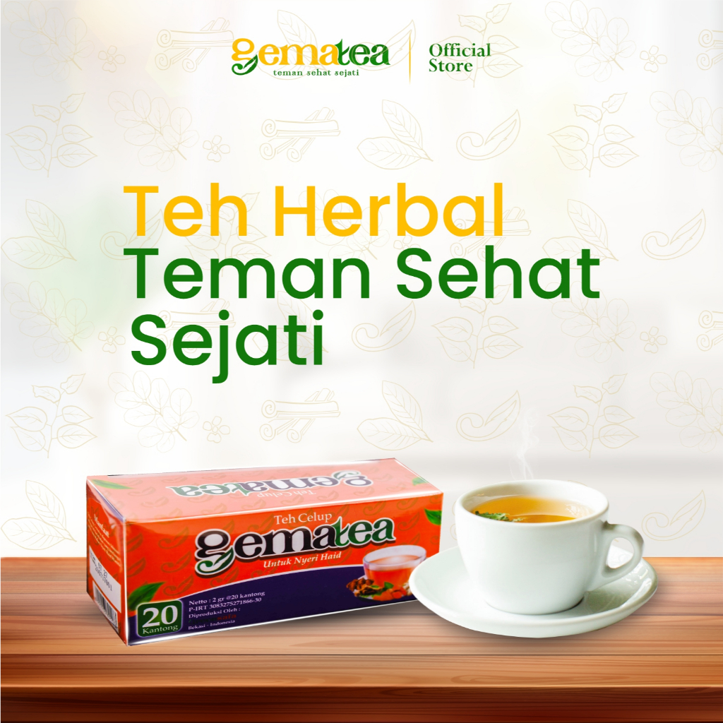 

Gematea Teh Celup Untuk Nyeri Haid Herbal