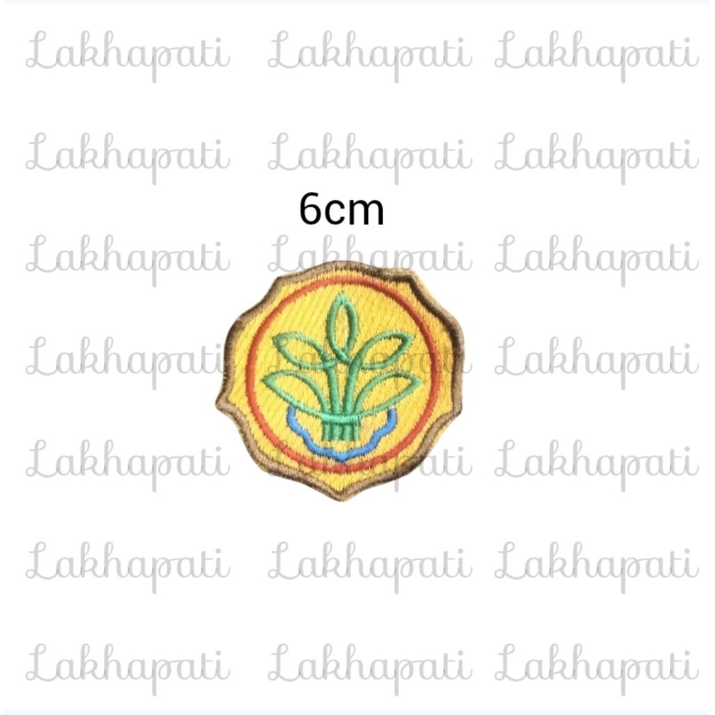 Bordir / Logo / Patch KEMENTAN, Kementerian Pertanian