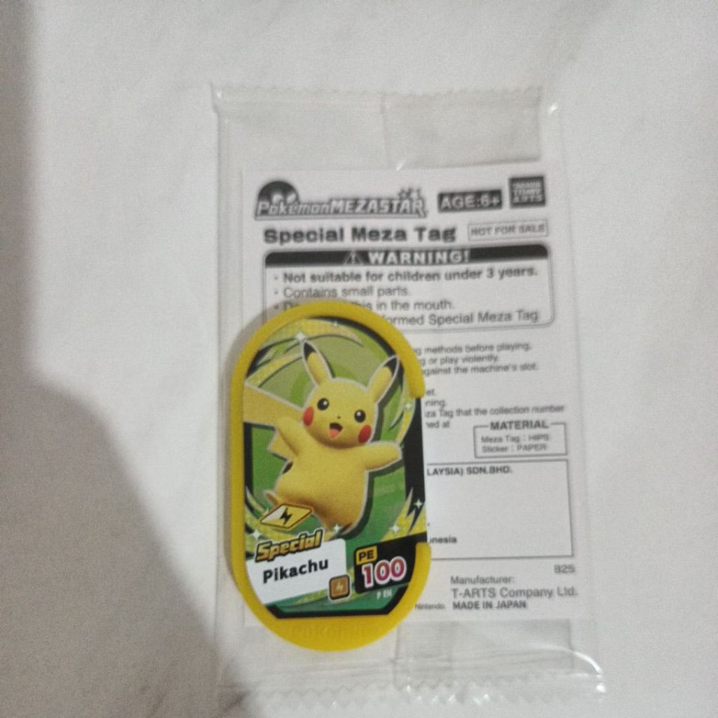 Mezatag Pikachu Promo