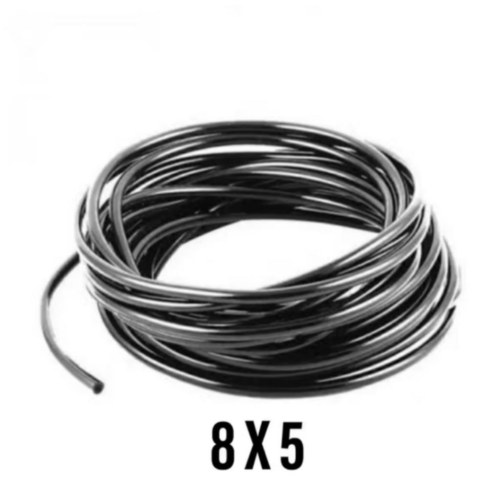 SELANG PU HITAM 8*5mm SELANG PNEUMETIC PER METER(1 METER)