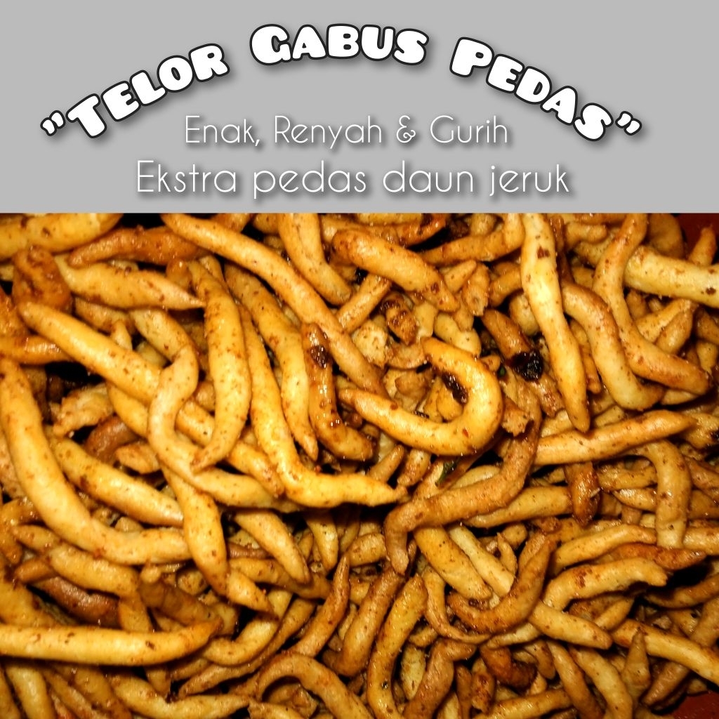 

Telor gabus pedas/telur gabus pedas gurih/cemilan pedas-makanan ringan