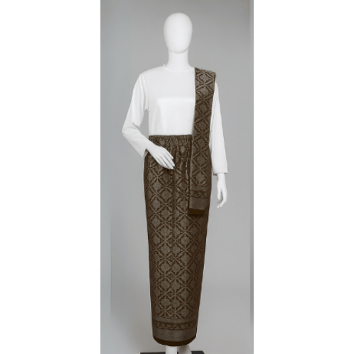 BESTPROMO ROK MOTIF SONGKET BAHAN KATUN SPAN DAN SELENDANG JADI SIAP PAKAI ROK SELENDANG SONGKET ROK