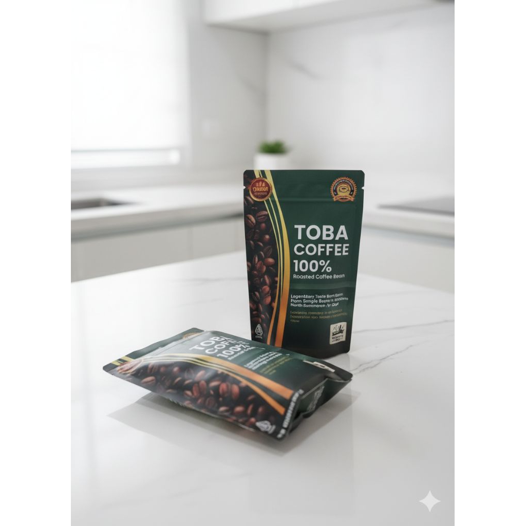 

Toba Coffee 100% – Kopi Bubuk Asli Sumatera Utara | Kemasan 70gr | Full Wash Process, Tanpa Campuran Bahan Lain | Single Origin dari Lahan Vulkanik Danau Toba dengan Cita Rasa Nutty yang Khas