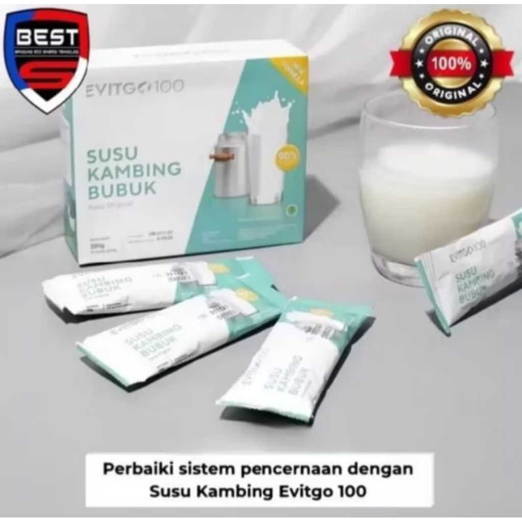 

EVITGO 100 ORIGINAL Susu Kambing Etawa Organik
