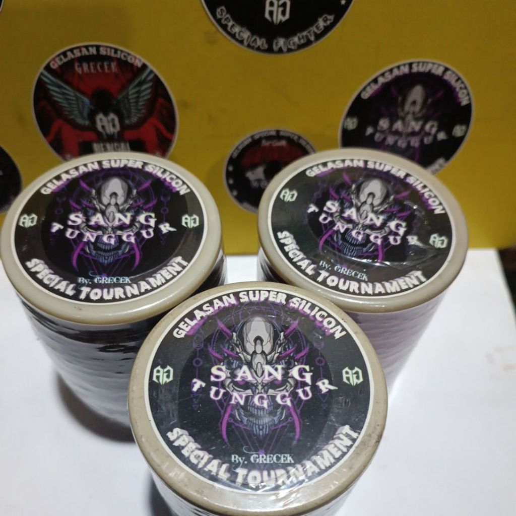 Gelasan GRECEK " SANG TUNGGUR " Special tournament Molor 6000 yard size 0,20