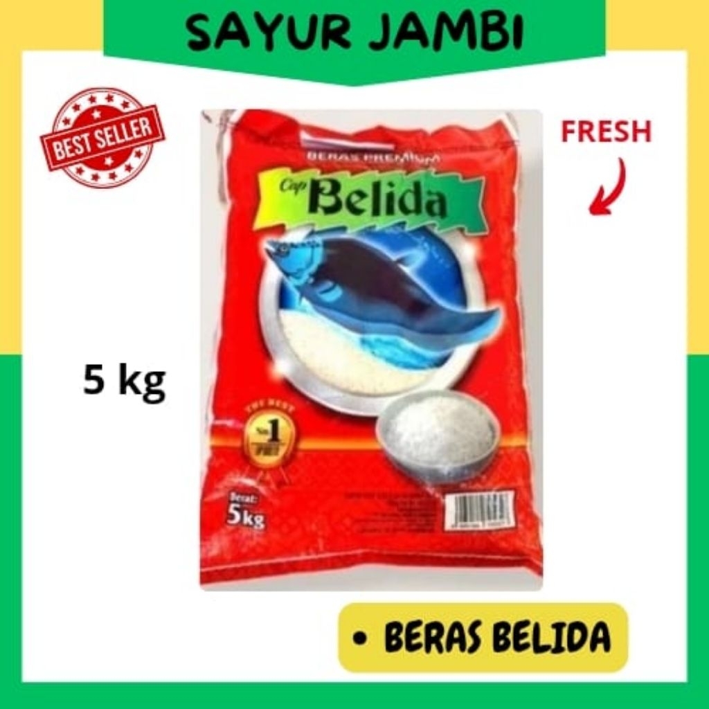 

Beras Pera Belida 5 kg ~sayurjambi