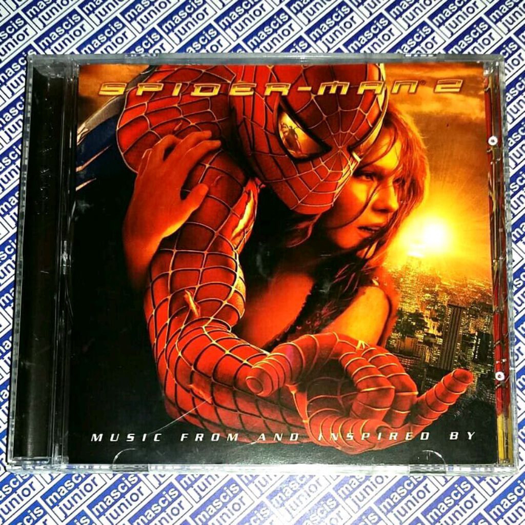 CD OST Spiderman 2 ft. Dashboard Confessional Train Hoobastank Yellowcard Maroon 5 Taking Back Sunda