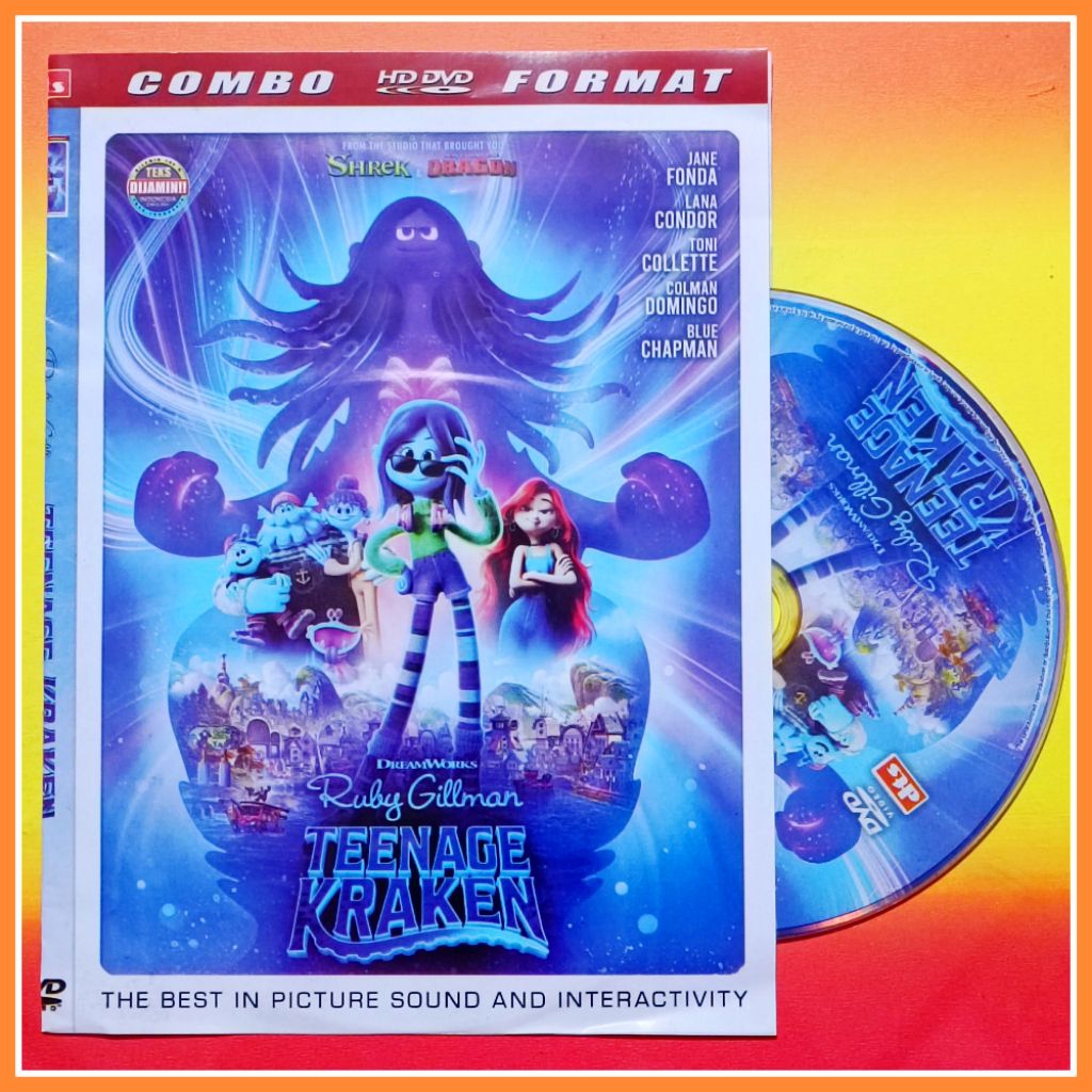 Kaset Film Kartun Anak Koleksi TEENAGE KRAKEN HD
