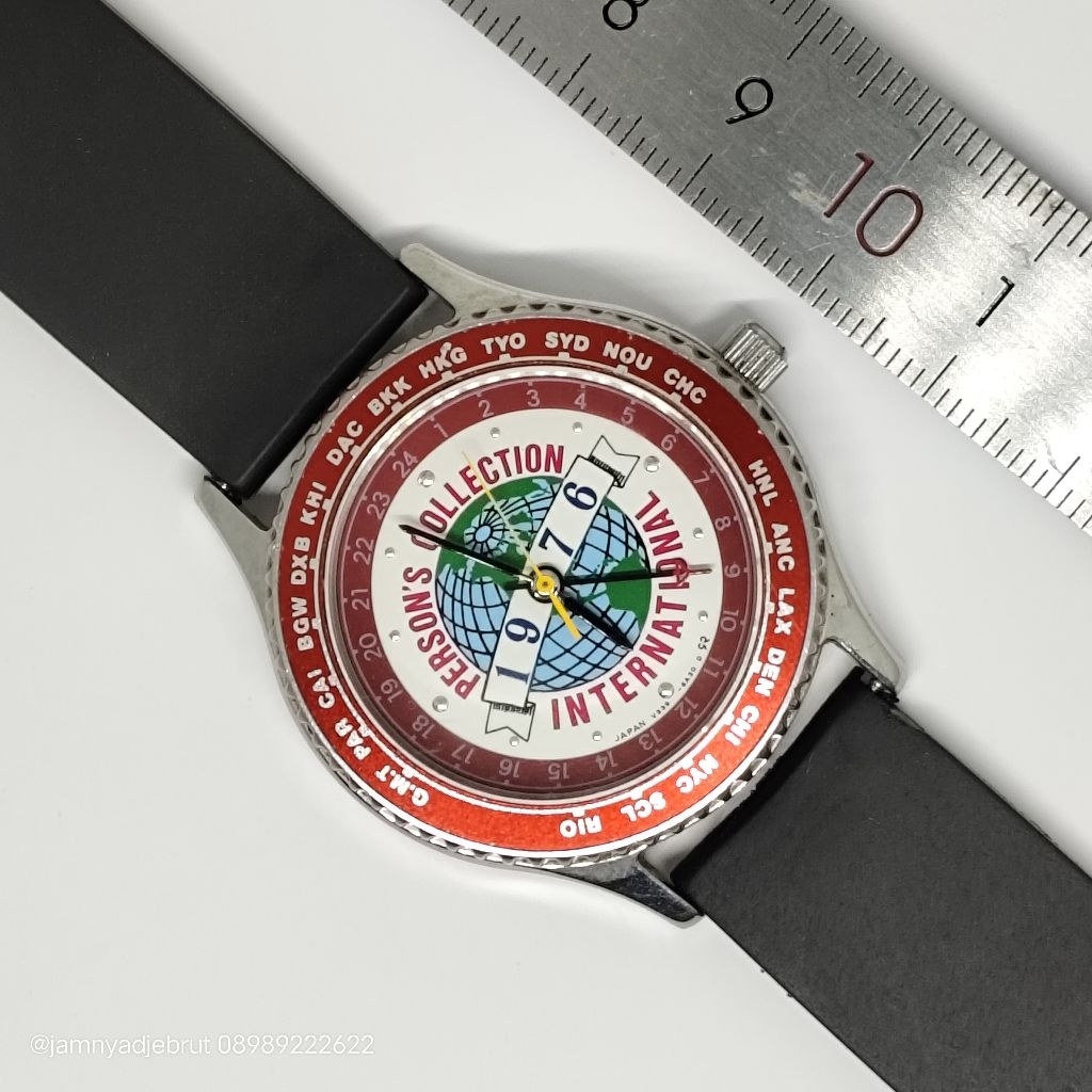 Jam Diver Persons 1976 V339-6A1O by Seiko Red Bekas