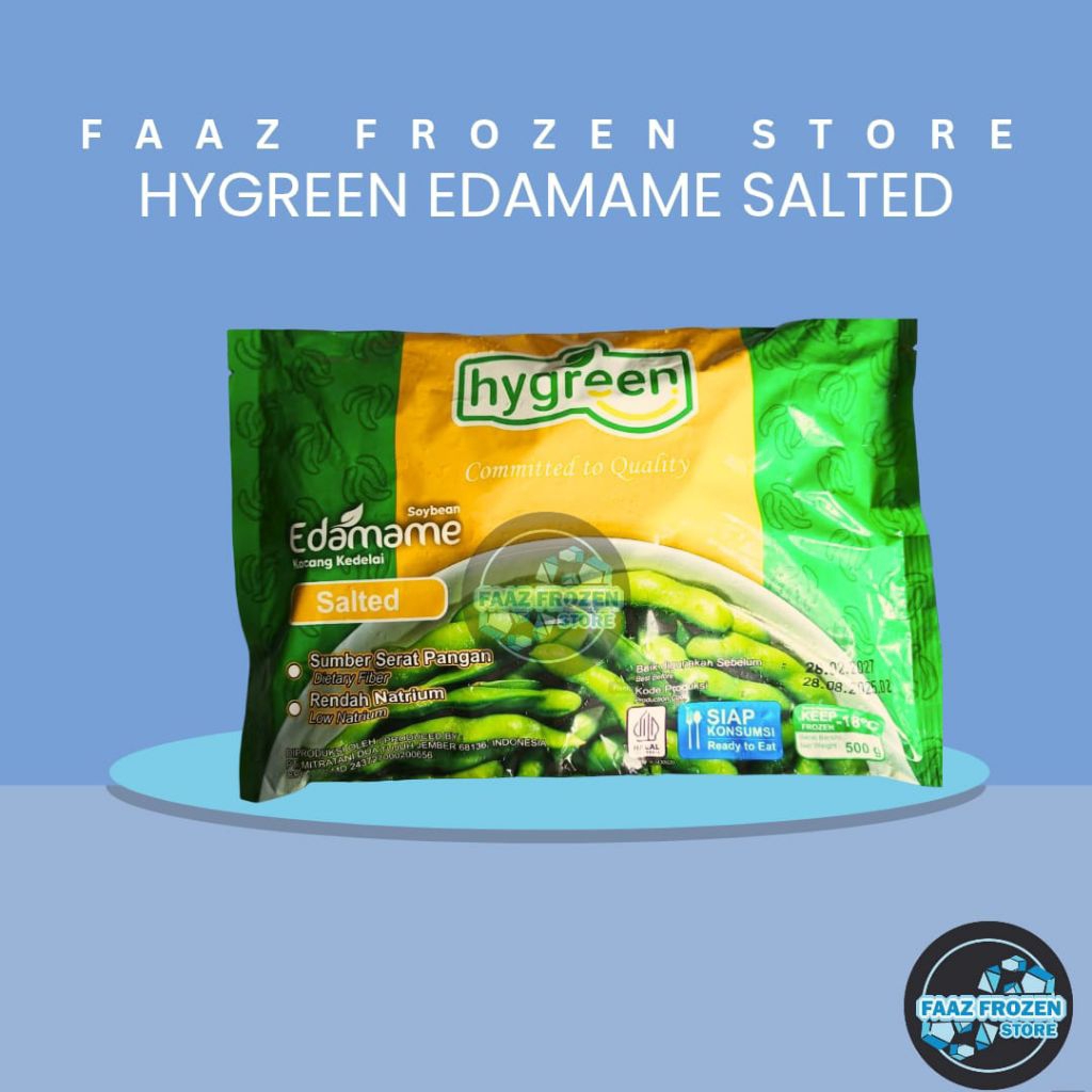 

Hygreen edamame salted 500gr