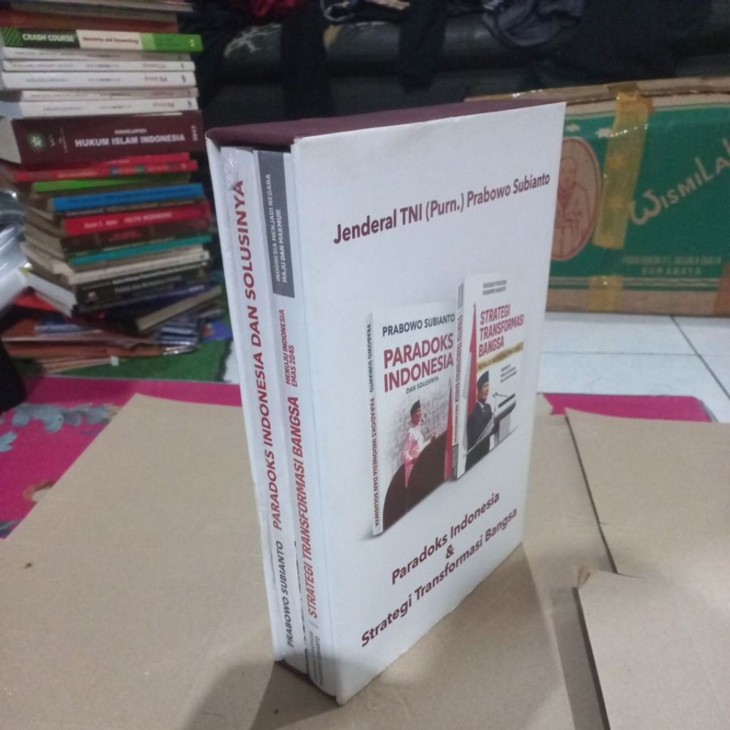 buku Paradoks Indonesia & Strategi Transformasi Bangsa Prabowo Subianto