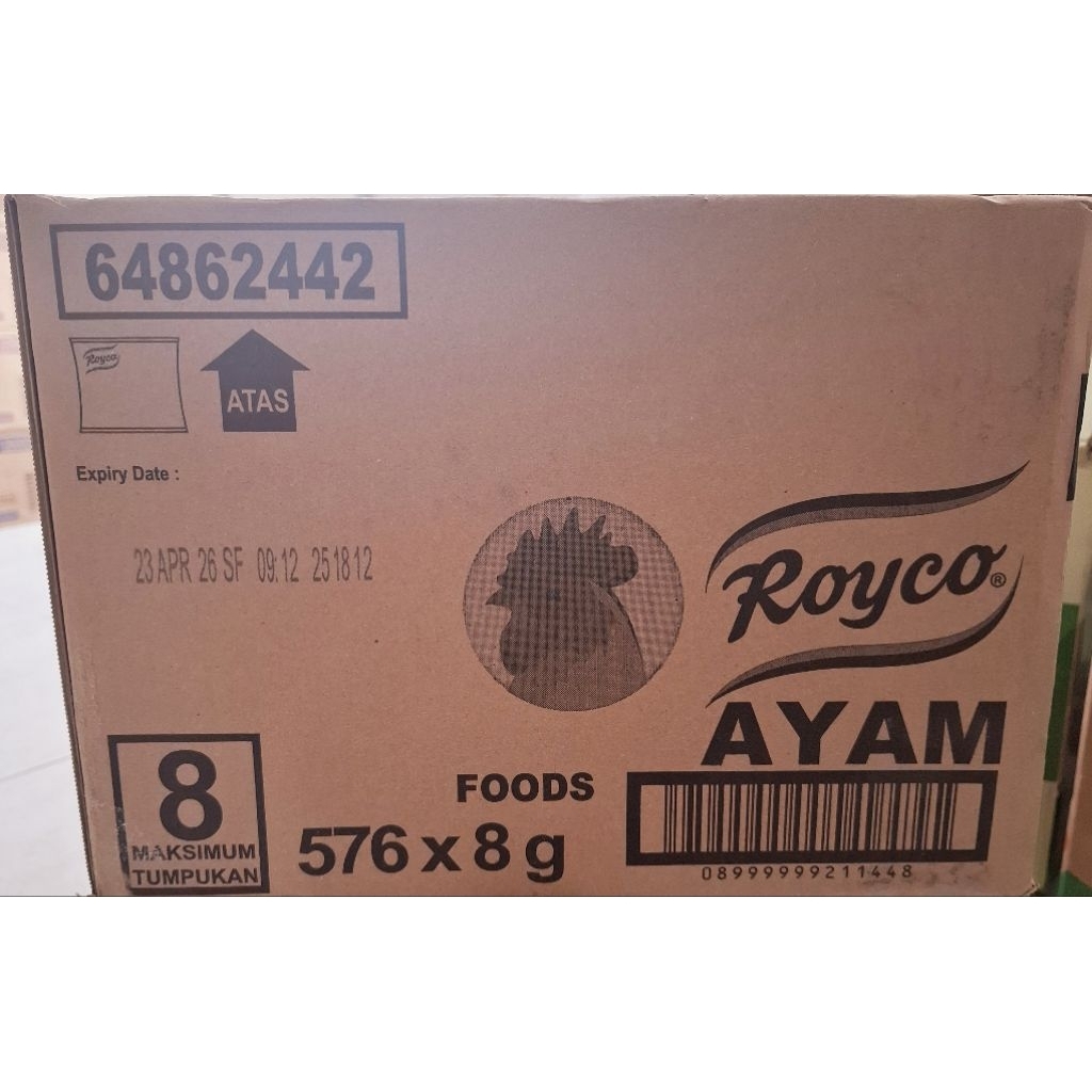 1DUS ROYCO BISA MIX AYAM SAPI 48RENCENG 576X8gr