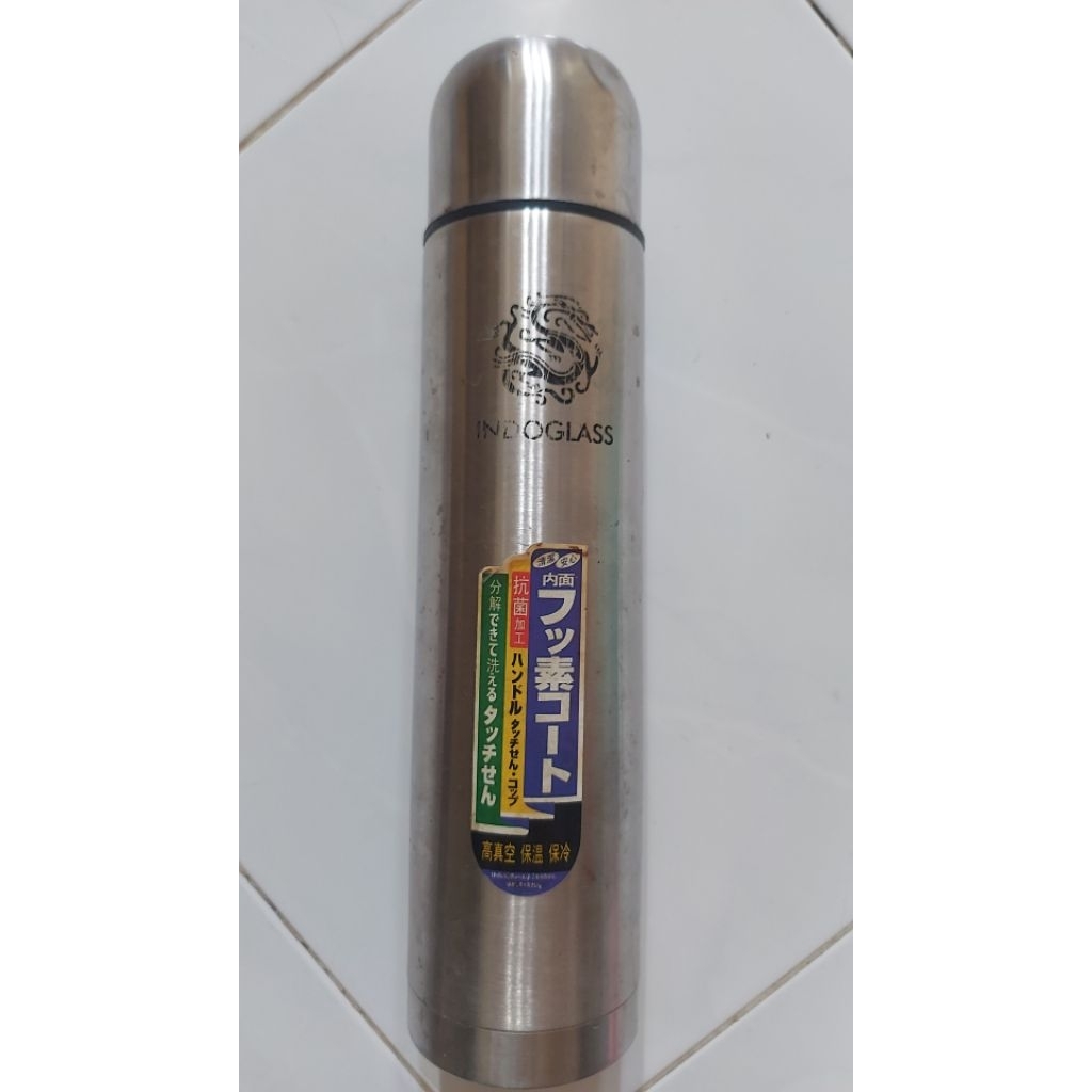 termos stainless indoglass (bekas pakai)