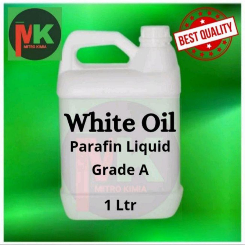 • White Oil Grade A • Minyak Parafin • Minyak Pelumas • Parafin Liquid Oil • Baby Oil • 1 Liter
