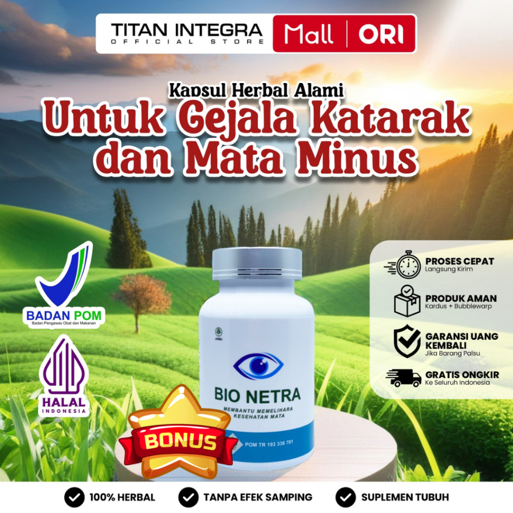 BIO NETRA BIONETRA OBAT MATA MINUS BIONETRA ORIGINAL MATA SILINDER