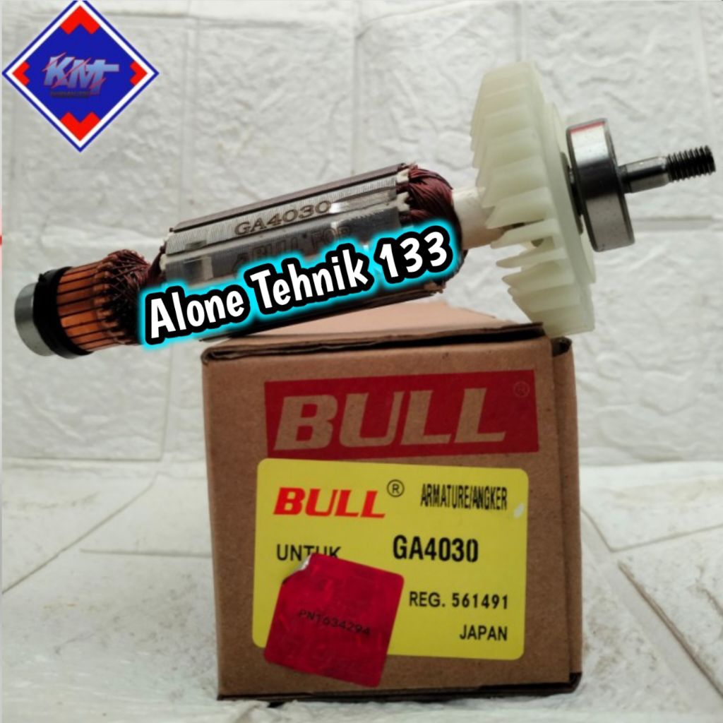 ARMATURE GA4030 ANGKER MESIN GERINDA MAKITA GA4030
