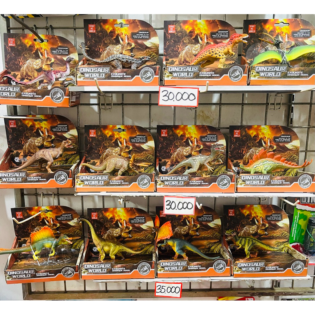 Dinosaurus - mainan dino jurassic - action figure dinosaurs jurassic - pajangan dinosaurus - miniatu