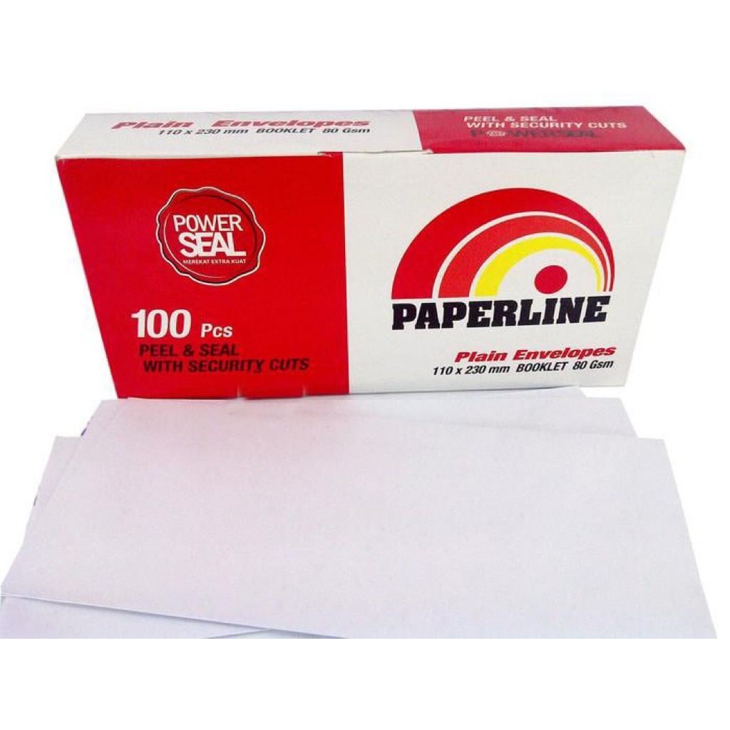 

Paperline Plain Envelopes ( Amplop Polos )