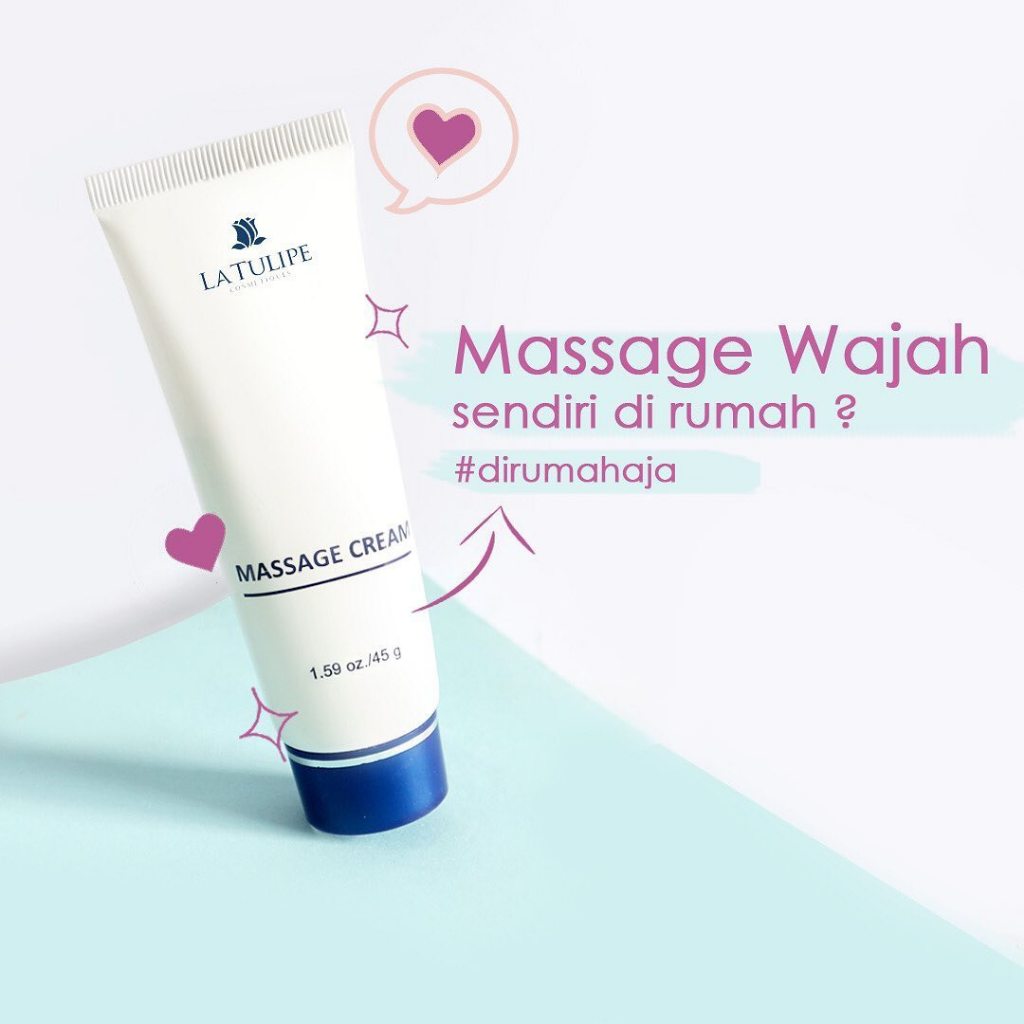 La Tulipe Massage Cream / Massage Wajah / Facial Wajah