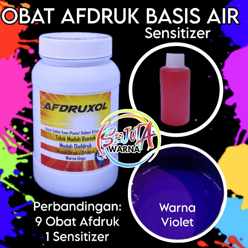 

AFDRUXOL OBAT AFDRUK BASIS AIR VIOLET 1KG SET SENSITIZER