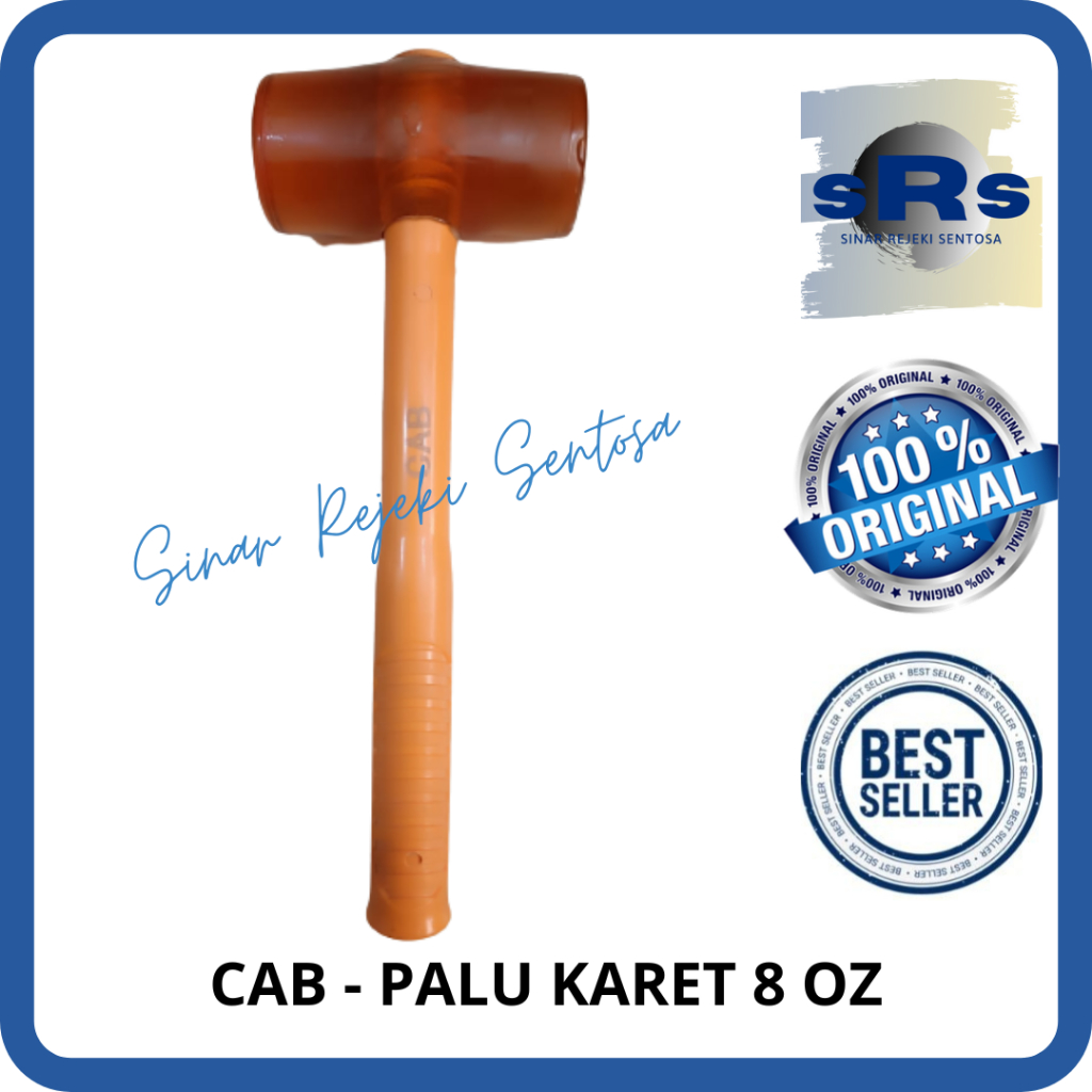 CAB - PALU KARET/PALU KARET JELLY/PALU KARET GAGANG PVC 8OZ