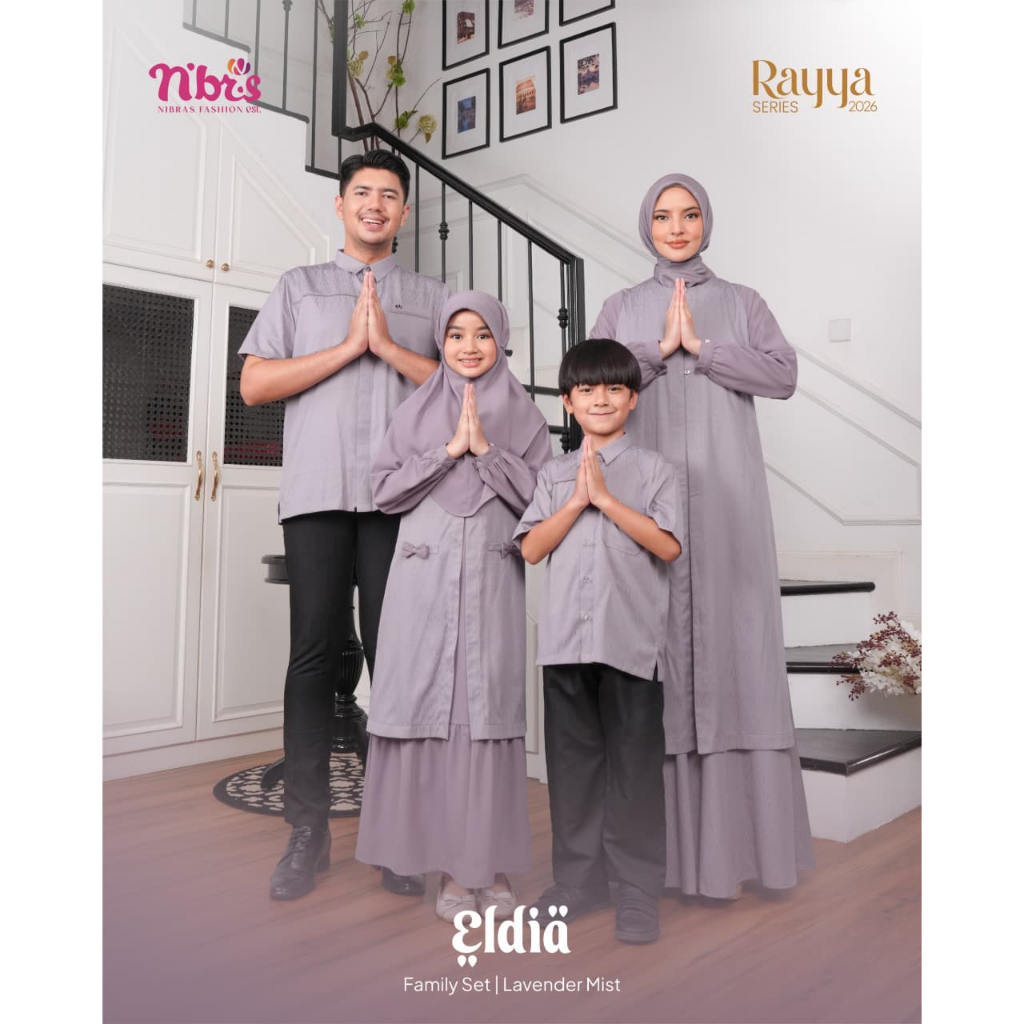 SARIMBIT NIBRAS TERBARU 2026 ELDIA LAVENDER MIST