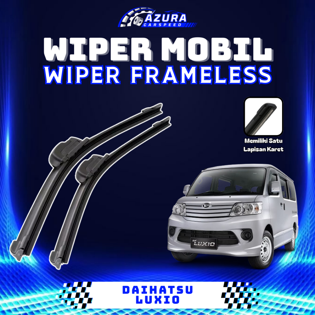 Wiper Frameless Mobil Daihatsu Luxio 20" + 20" Kiri dan Kanan