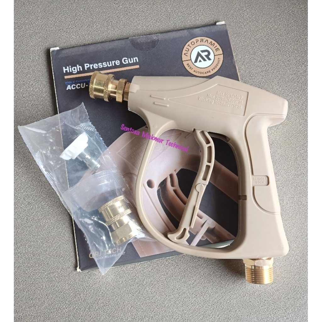 AUTOPRAMIE Gun Tembak Jetting Jet Cleaner Cuci AC Mobil QUICK RELEASE