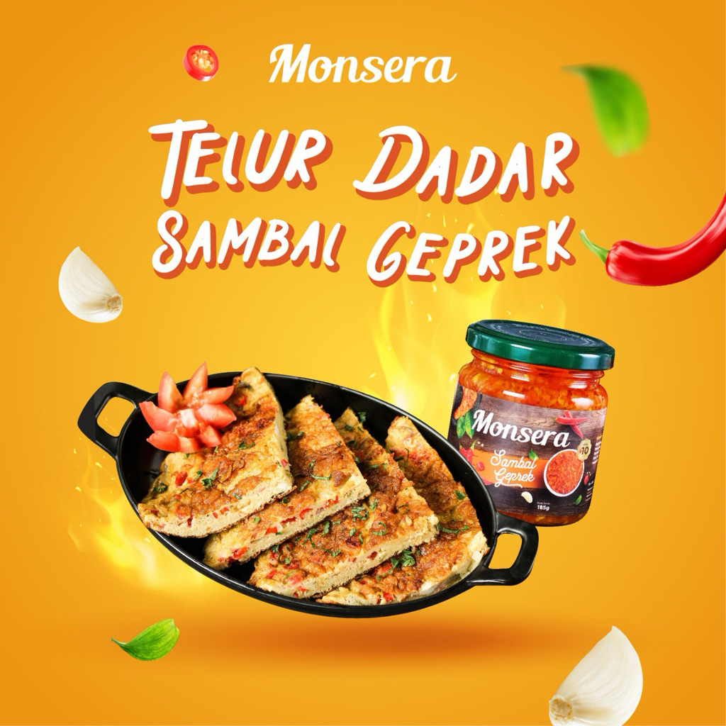 

Sambal Geprek Monsera 185gr
