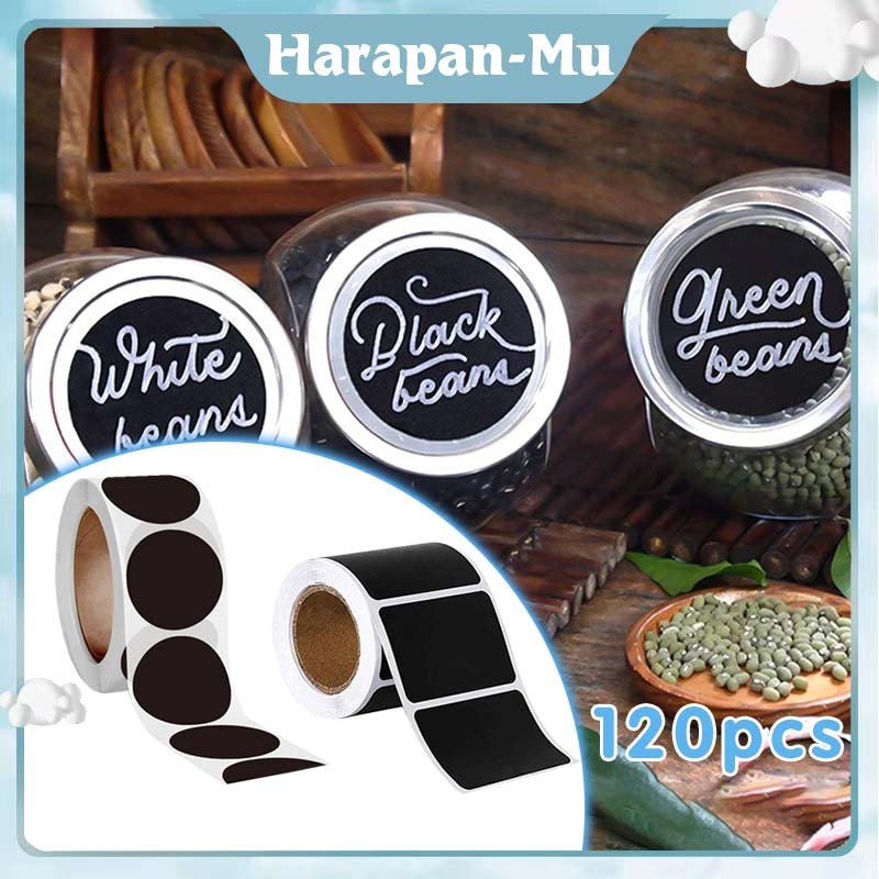

120Pcs Label Stiker Roll / Pena Dapur Bumbu Stiker / Stiker Makanan Label