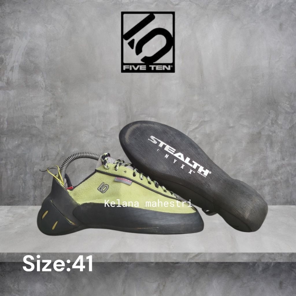 sepatu panjat fiveten anasazi climbing shoes ll size 41 five ten