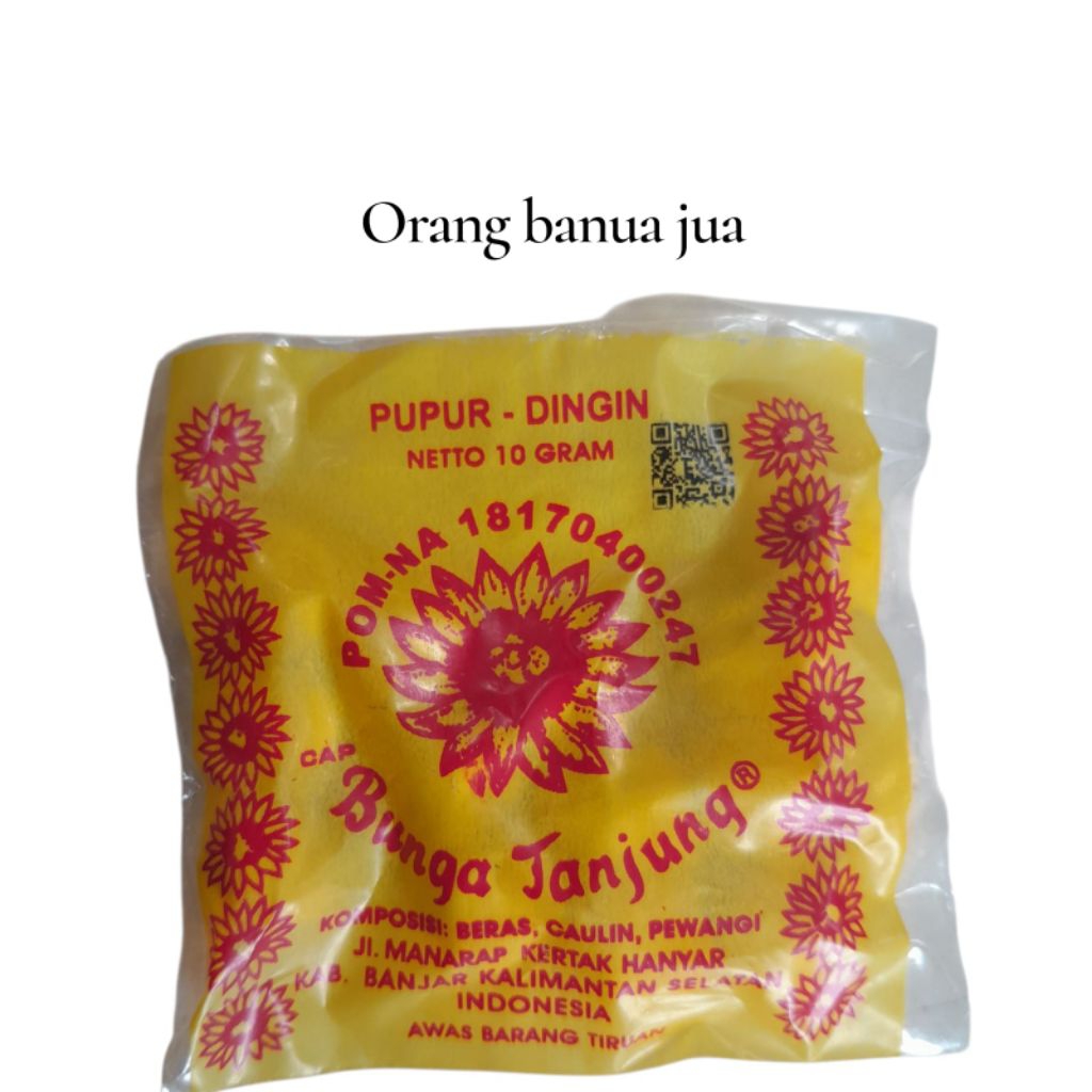 Pupur Dingin Bunga Tanjung Bedak Dingin Khas Banjar Bedak Dingin
