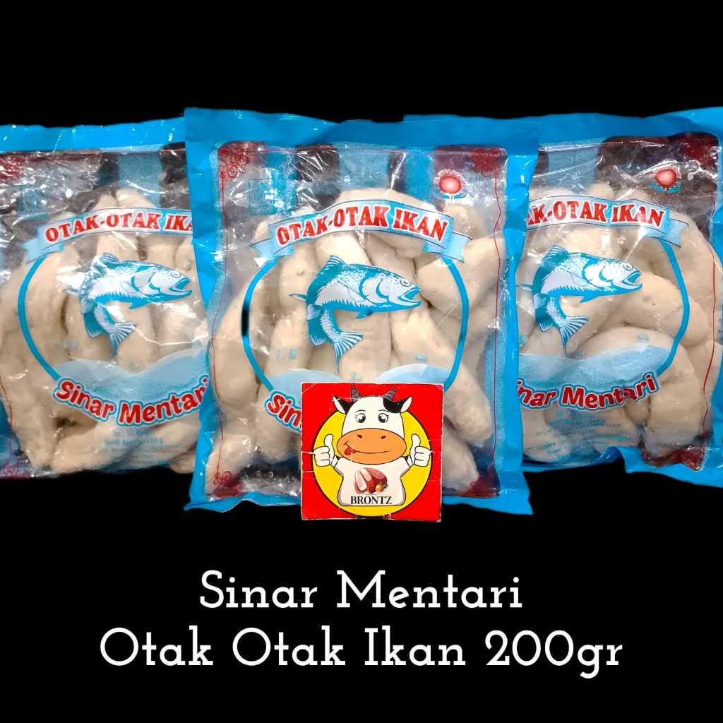 SINAR MENTARI OTAK OTAK IKAN 200GR-FROZEN FOOD-BRONTZ JOGJA
