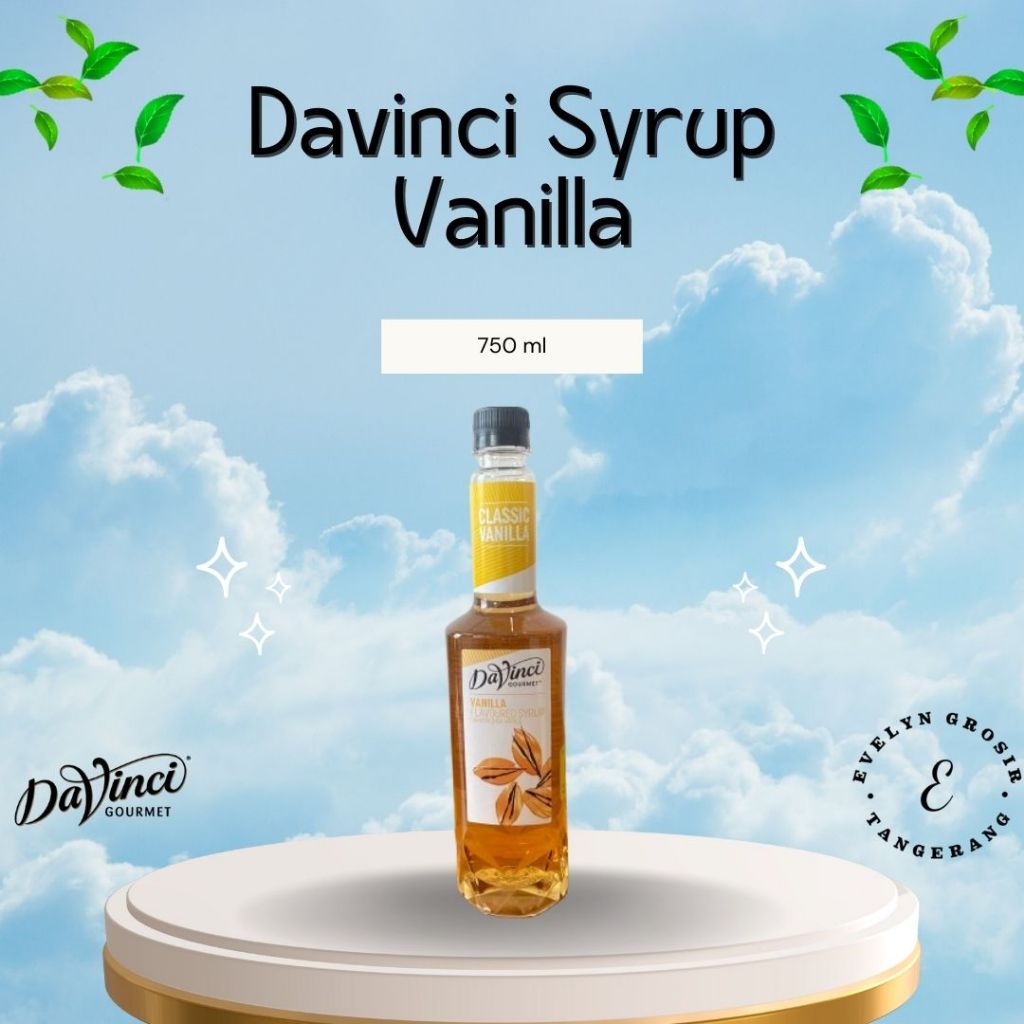 

Davinci Syrup Vanilla 750 ml - Sirup Rasa Vanilla