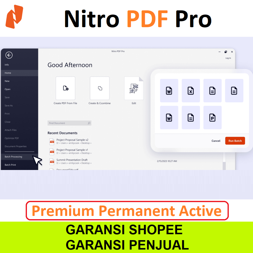 Nitro PDF Pro - Software Editor PDF Terbaik