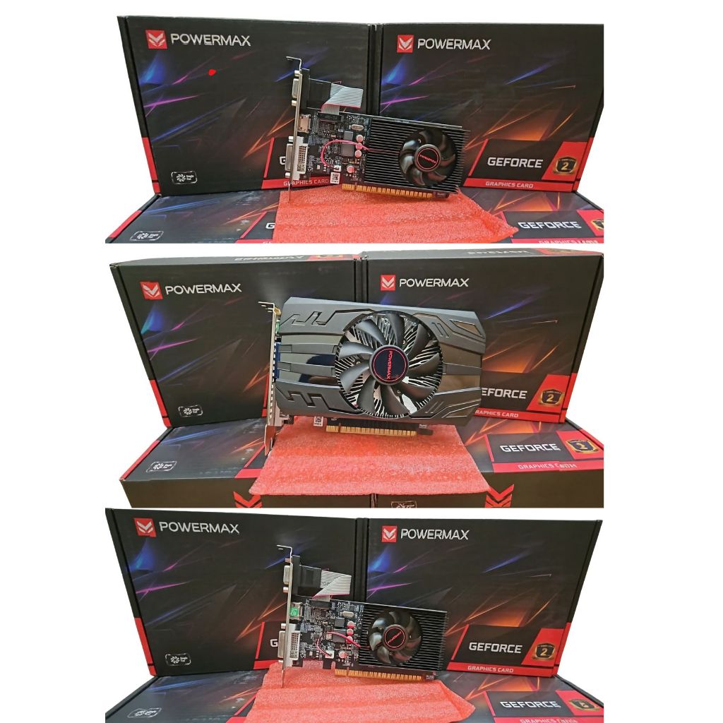 VGA Card PowerMax Geforce GTX610 2GB DDR3 | GTX730 4GB DDR3 | GTX750TI 4GB DDR5