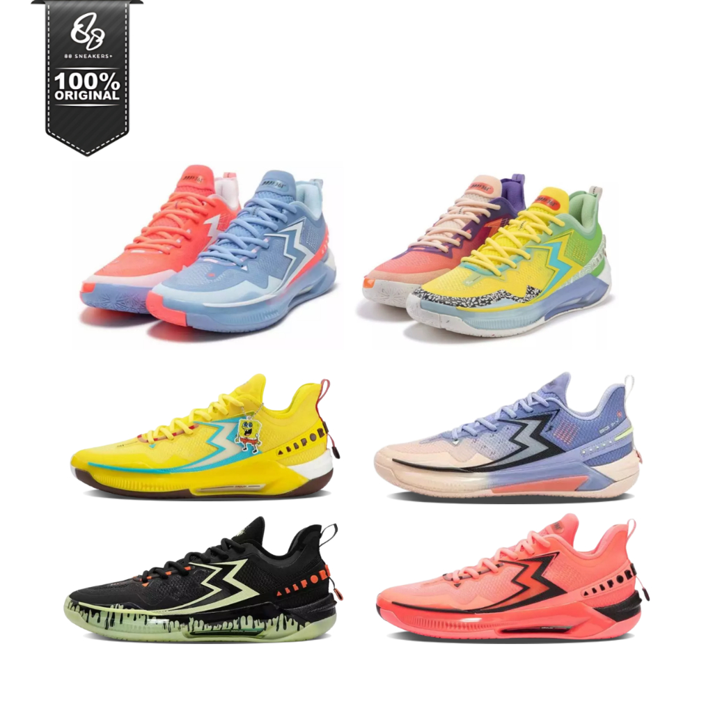 Basketball Shoes 361 Degrees Big3 5.0 Quick Pro All Colour